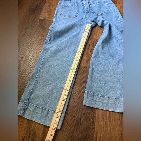 Bagatelle Jeans Womens Blue‎ Denim Wide-Leg High Waisted - Picture 5 of 12